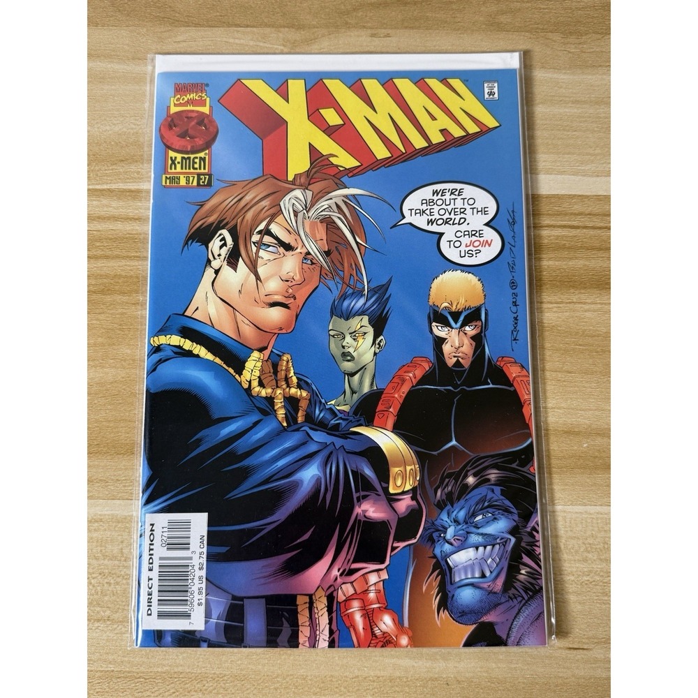 X-Man 27 May 1997 Marvel Comics Nate Cruz